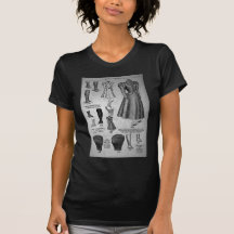 Lady's Bicycle Fashions1897 - Vintage T Shirts