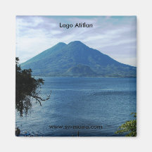 Lago Atitlan Refrigerator Magnets
