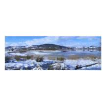 Lake Bala in Winter - Wales Art Photo