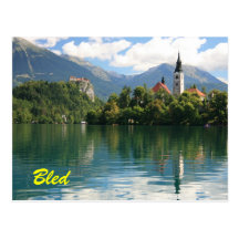 Lake Bled Post Card