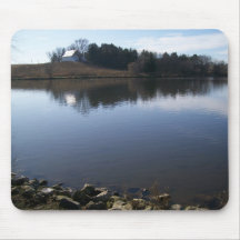 Lake scene mousepads