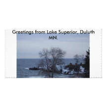 Lake Superior Magnet and Photo Card