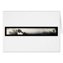 Lake Tahoe CA Panorama Photo 1906 Greeting Cards