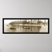 Lake Tahoe, CA Photo 1908 Print