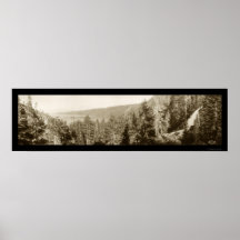Lake Tahoe CA Photo 1910 Print