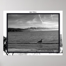 Lake Tahoe in Winter Poster