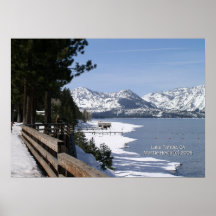 Lake Tahoe Print - Select Your Frame