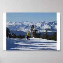 Lake Tahoe Snowboarding Print