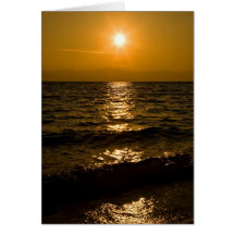 Lake Tahoe Sunset Card