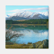 Lake Tekapo, New Zealand Refrigerator Magnet