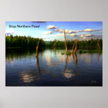 Lake Umbagog: Stop Northern Pass Poster