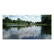 Lake View Photo Card