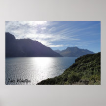 Lake Wakatipu Poster