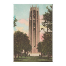 Lake Wales, FL - Exterior View of Singing Canvas Print