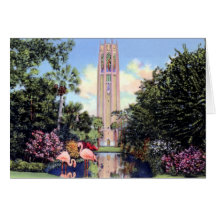 Lake Wales Florida Bok Singing Tower Greeting Card