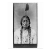 Lakota American Indian Chief Sitting Bull Postcards
