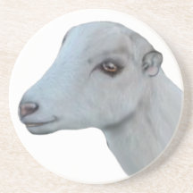 LaMancha Goat Sandstone Coaster