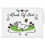 Lamb Of God Greeting Card