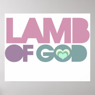 Christian Poster: Lamb of God 