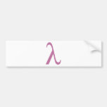 Lambda Bumper Stickers
