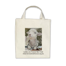 Lambs are Friends Not Food Bags