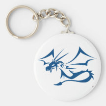 Lambton the Blue Dragon Key Chains
