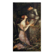 Lamia and the Soldier - John William Waterhouse Business Card
