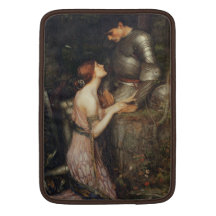 Lamia and the Soldier - John William Waterhouse iPad Sleeve