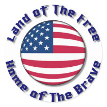 Land of The Free stickers