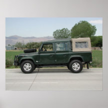 Land Rover Defender 110 Poster