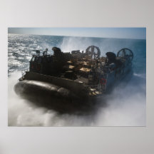 Landing Craft departs the USS New Orleans Print