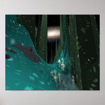 Landscape 2, ice planet print