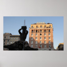 Landscape in Rome, Italy プリント
