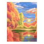 Landscape Painting Art - Multi Postcards