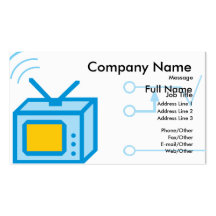 Landscape, Seascape  Card Business Card Template
