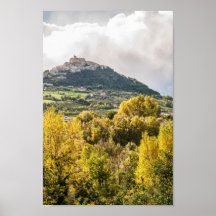 Landscapes of Italy, Casoli, Abruzzo Poster