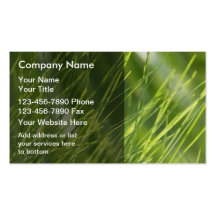Landscaping Business Cards