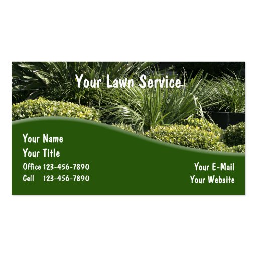 Landscaping Business Cards | Zazzle