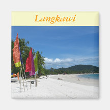 Langkawi Beaches Refrigerator Magnets