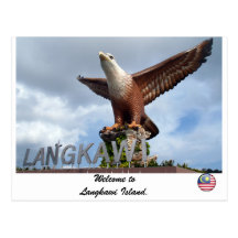 langkawi island postcard