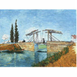Langlois Bridge at Arles by Vincent van Gogh Acrylic Cut Out
