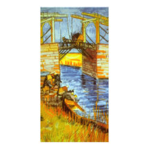 Langlois by Vincent van Gogh Customized Photo Card