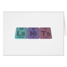 Lanita  as Lanthanum Nickel Tantalum Card