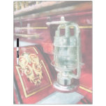 Lantern on Old Fire Truck Dry-Erase Board