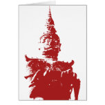 Lao Giant Demon ... Buddha Park, Vientiane, Laos Greeting Cards