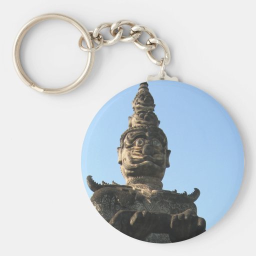 Lao Giant Demon ... Buddha Park, Vientiane, Laos Keychains