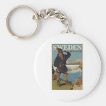 Lappland Sweden Key Chains