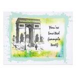 L'Arc de Triomphe Invitations
