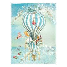 Large Alice In Wonderland Party Invitations