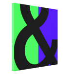 Large Ampersand Symbol canvas prints